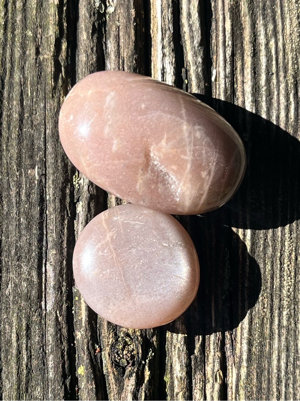 Polished Peach Moonstone